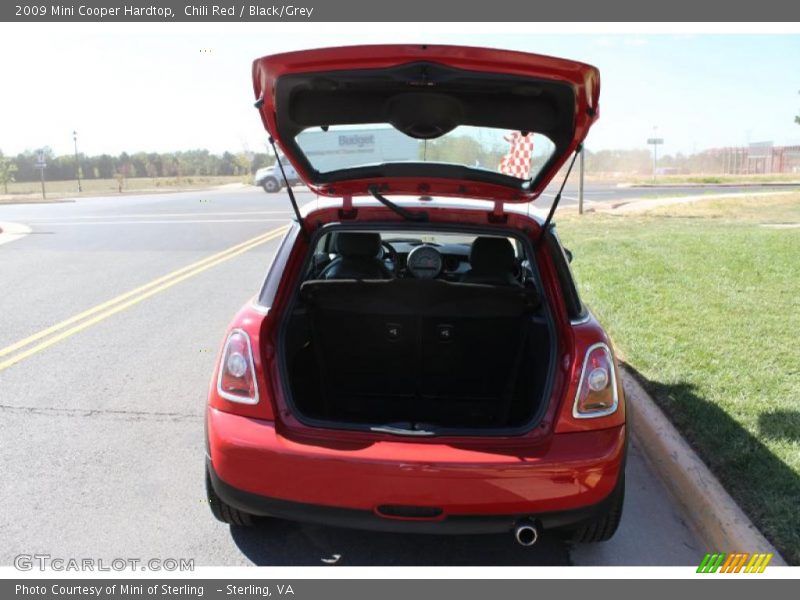 Chili Red / Black/Grey 2009 Mini Cooper Hardtop