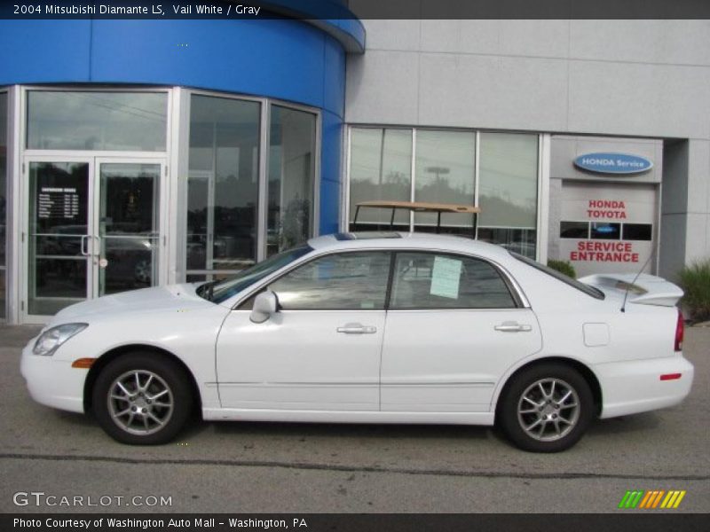 Vail White / Gray 2004 Mitsubishi Diamante LS
