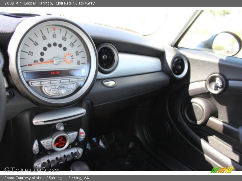 Chili Red / Black/Grey 2009 Mini Cooper Hardtop