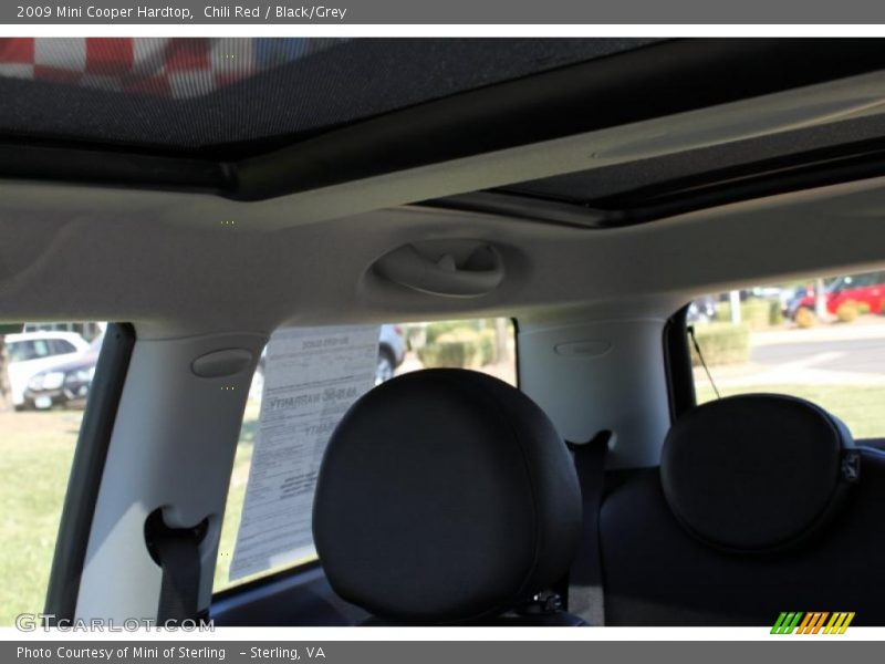 Chili Red / Black/Grey 2009 Mini Cooper Hardtop
