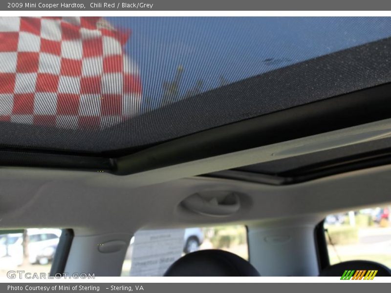 Chili Red / Black/Grey 2009 Mini Cooper Hardtop