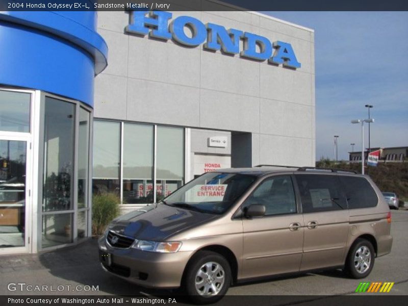 Sandstone Metallic / Ivory 2004 Honda Odyssey EX-L