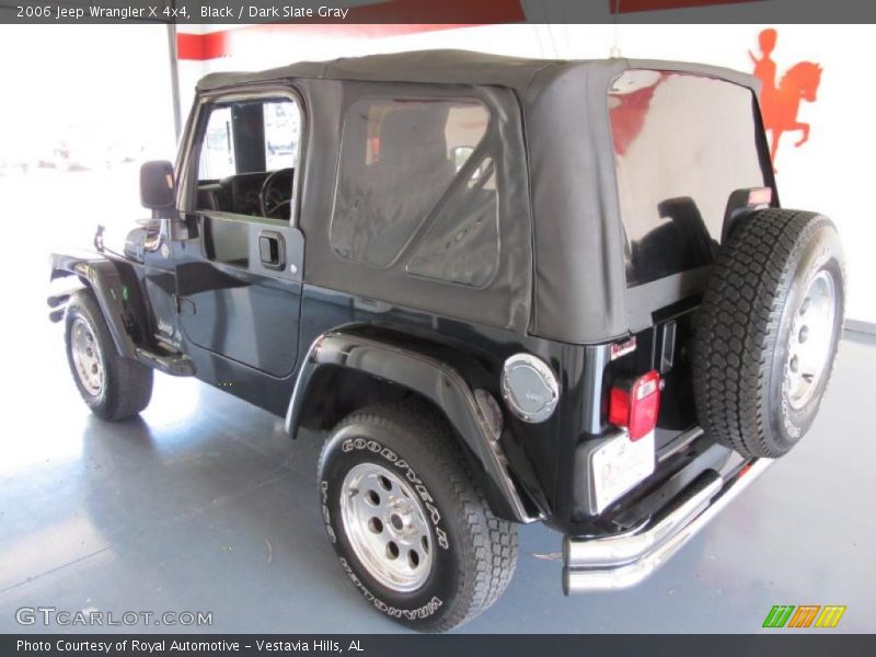 Black / Dark Slate Gray 2006 Jeep Wrangler X 4x4