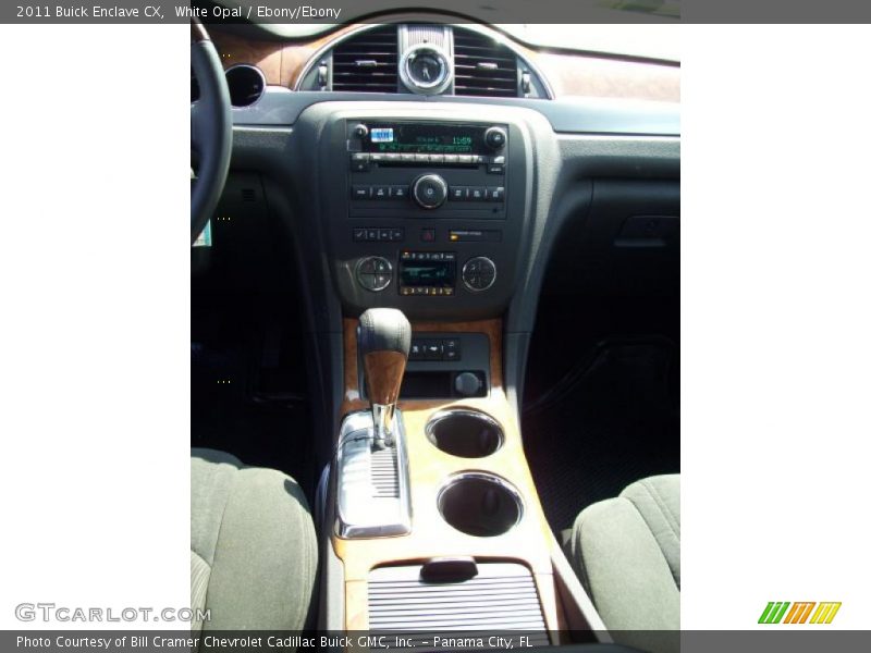 White Opal / Ebony/Ebony 2011 Buick Enclave CX