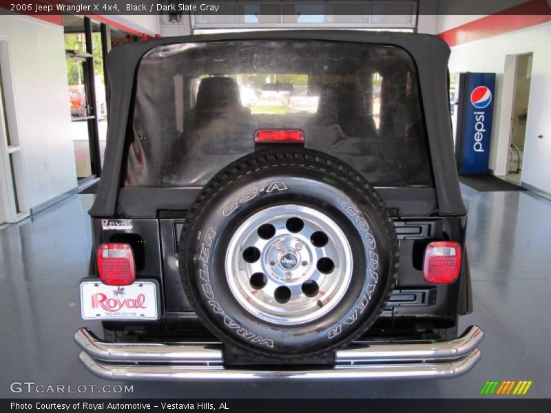 Black / Dark Slate Gray 2006 Jeep Wrangler X 4x4