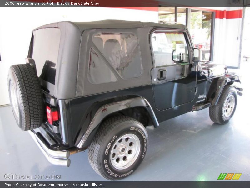 Black / Dark Slate Gray 2006 Jeep Wrangler X 4x4