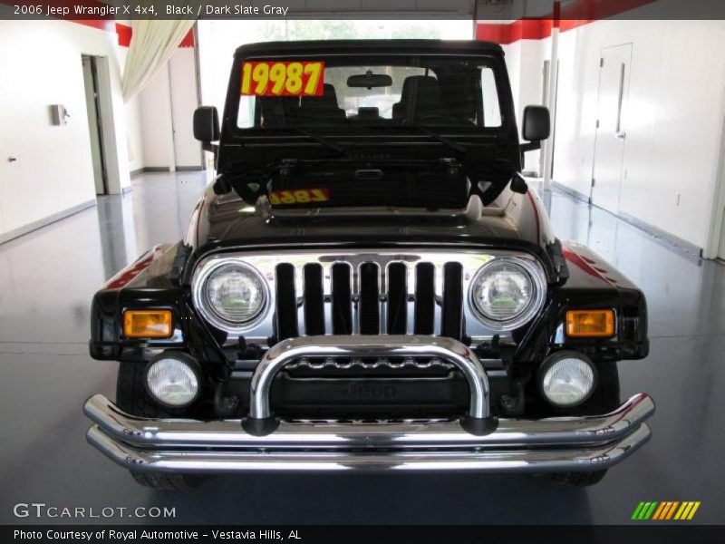 Black / Dark Slate Gray 2006 Jeep Wrangler X 4x4