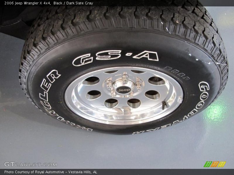 Black / Dark Slate Gray 2006 Jeep Wrangler X 4x4