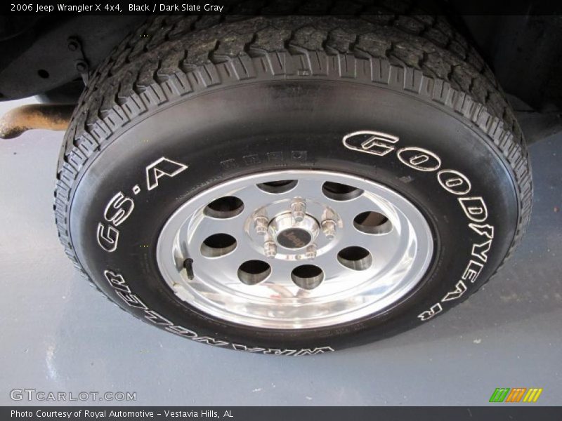 Black / Dark Slate Gray 2006 Jeep Wrangler X 4x4