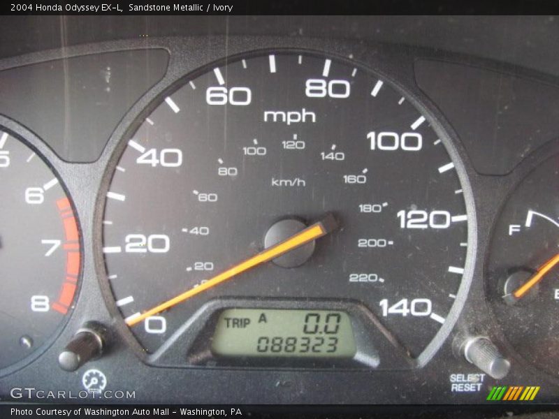 Sandstone Metallic / Ivory 2004 Honda Odyssey EX-L