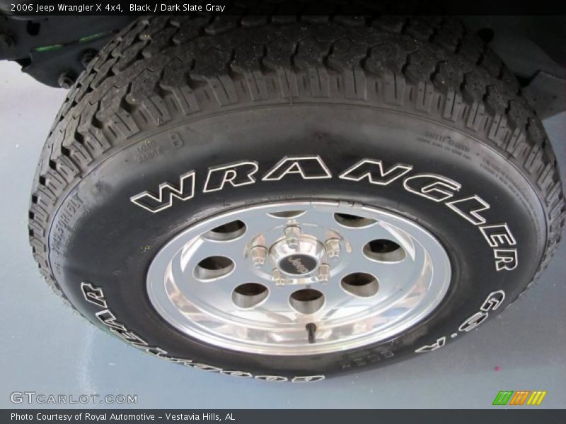 Black / Dark Slate Gray 2006 Jeep Wrangler X 4x4