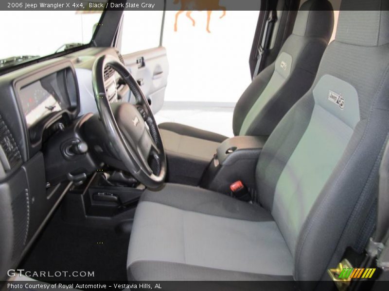 Black / Dark Slate Gray 2006 Jeep Wrangler X 4x4