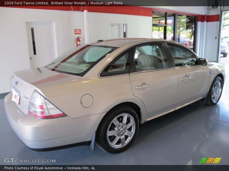 Brilliant Silver Metallic / Medium Light Stone 2009 Ford Taurus Limited