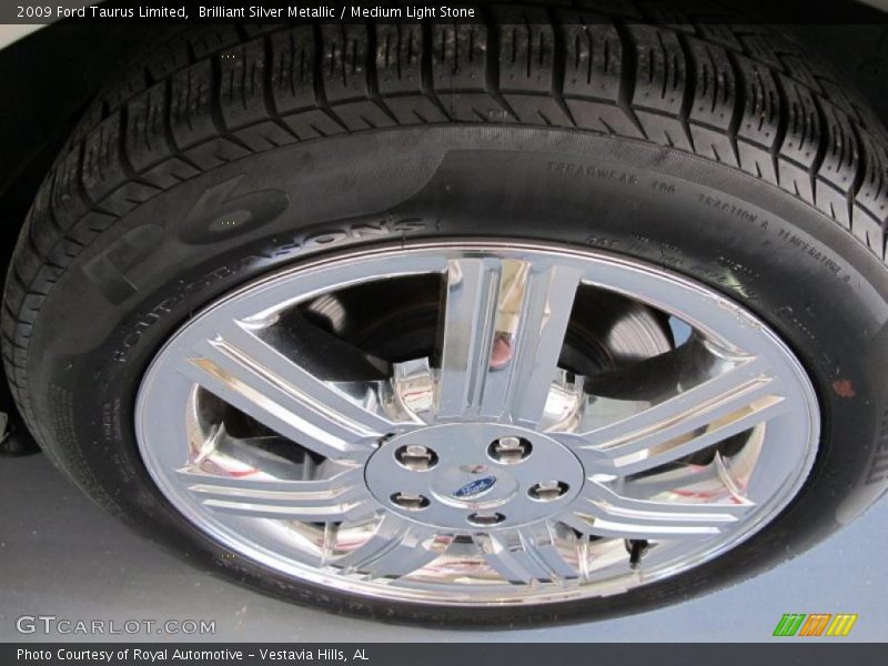 Brilliant Silver Metallic / Medium Light Stone 2009 Ford Taurus Limited