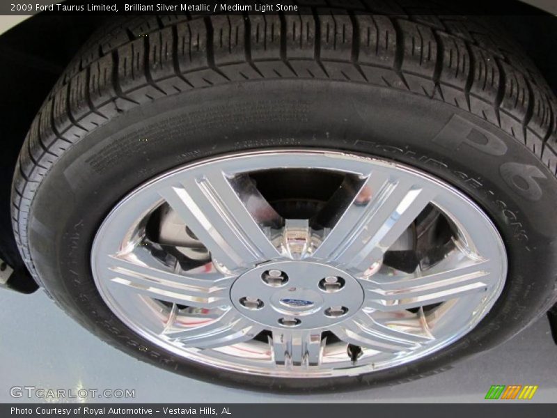 Brilliant Silver Metallic / Medium Light Stone 2009 Ford Taurus Limited