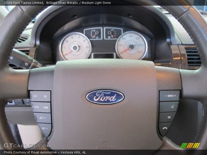 Brilliant Silver Metallic / Medium Light Stone 2009 Ford Taurus Limited