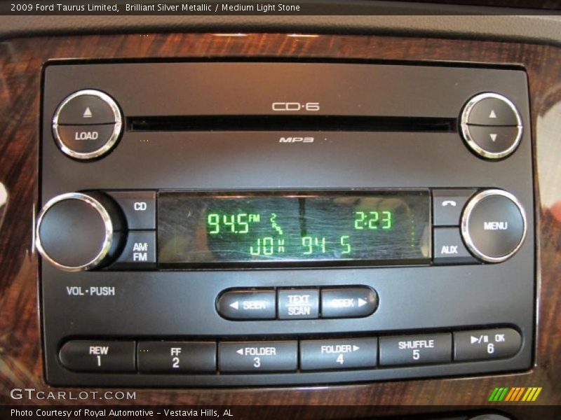 Brilliant Silver Metallic / Medium Light Stone 2009 Ford Taurus Limited