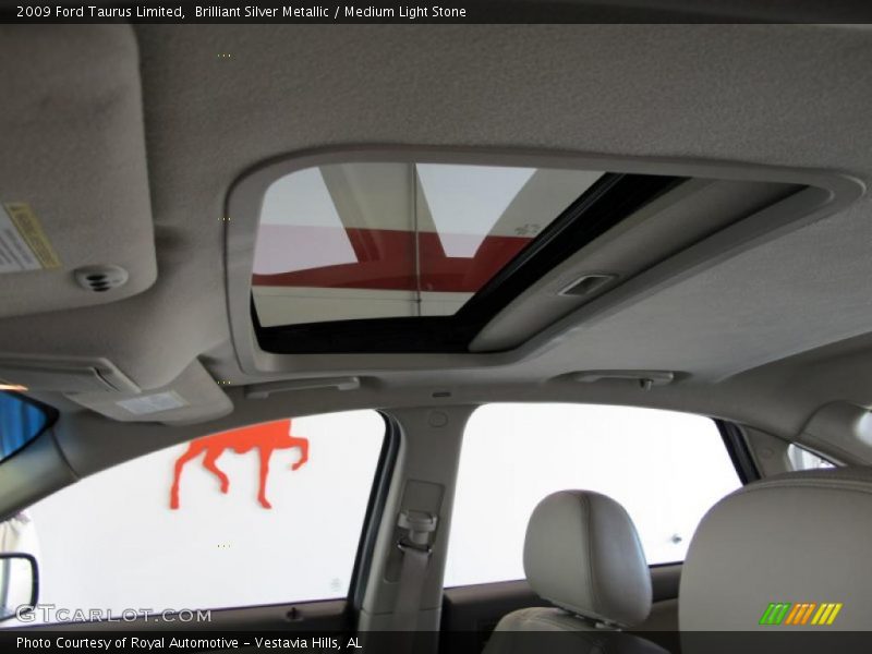 Brilliant Silver Metallic / Medium Light Stone 2009 Ford Taurus Limited