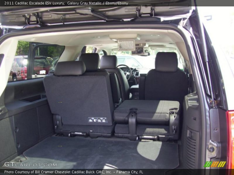 Galaxy Gray Metallic / Ebony/Ebony 2011 Cadillac Escalade ESV Luxury