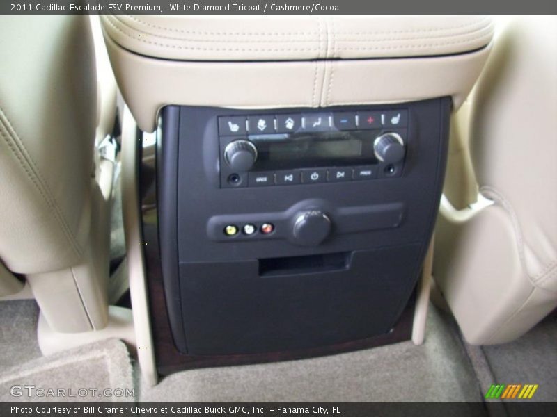 White Diamond Tricoat / Cashmere/Cocoa 2011 Cadillac Escalade ESV Premium