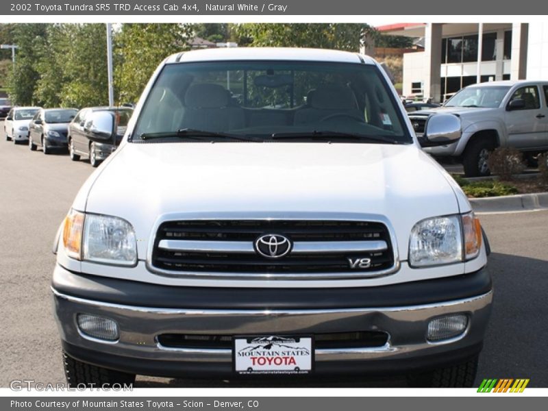 Natural White / Gray 2002 Toyota Tundra SR5 TRD Access Cab 4x4