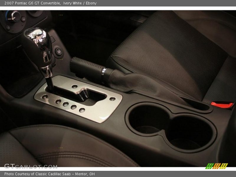 Ivory White / Ebony 2007 Pontiac G6 GT Convertible