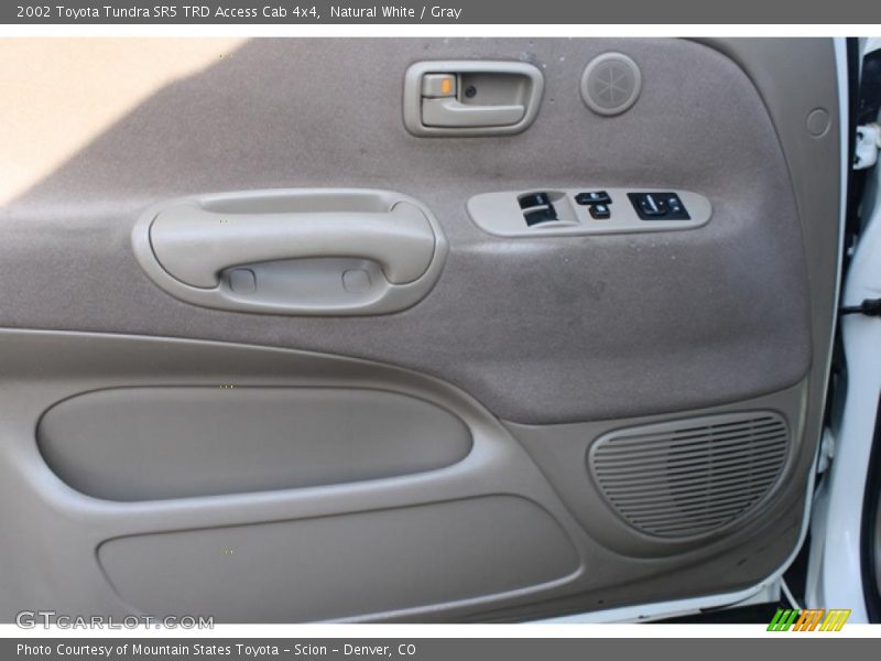 Natural White / Gray 2002 Toyota Tundra SR5 TRD Access Cab 4x4