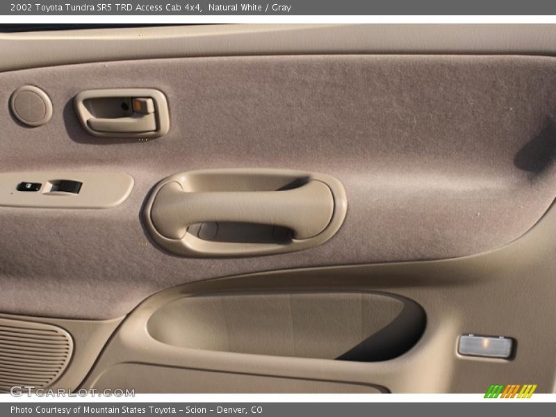 Natural White / Gray 2002 Toyota Tundra SR5 TRD Access Cab 4x4