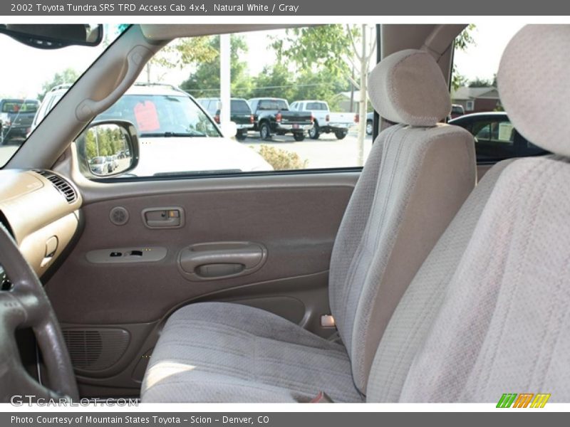 Natural White / Gray 2002 Toyota Tundra SR5 TRD Access Cab 4x4