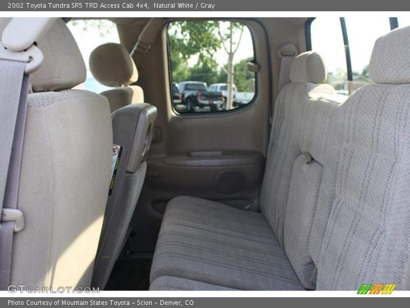 Natural White / Gray 2002 Toyota Tundra SR5 TRD Access Cab 4x4