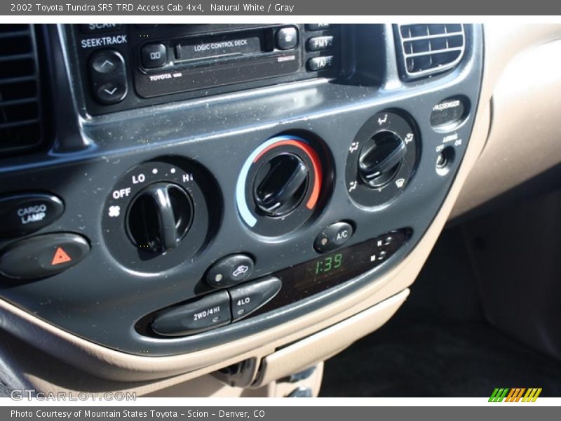 Natural White / Gray 2002 Toyota Tundra SR5 TRD Access Cab 4x4