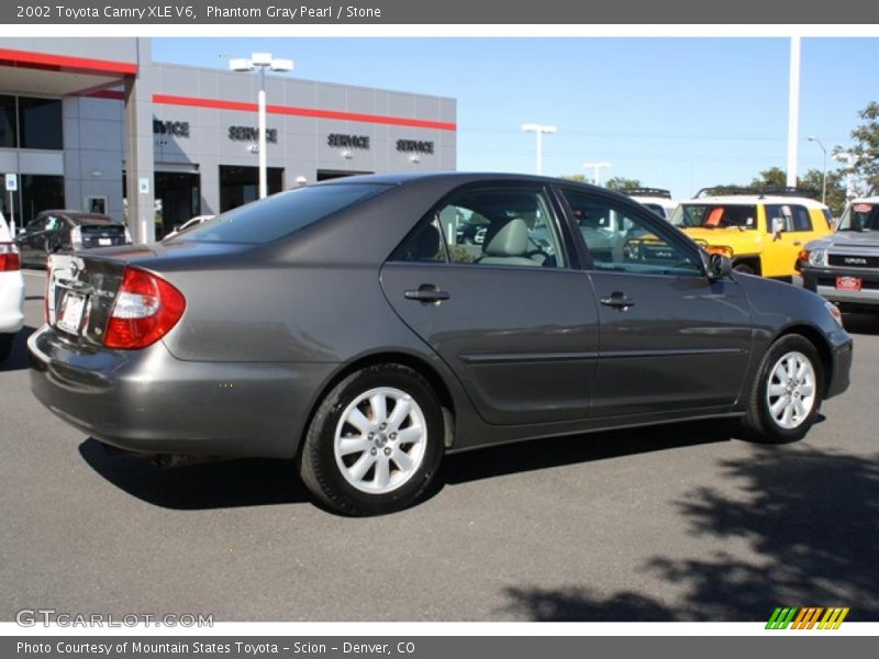 Phantom Gray Pearl / Stone 2002 Toyota Camry XLE V6