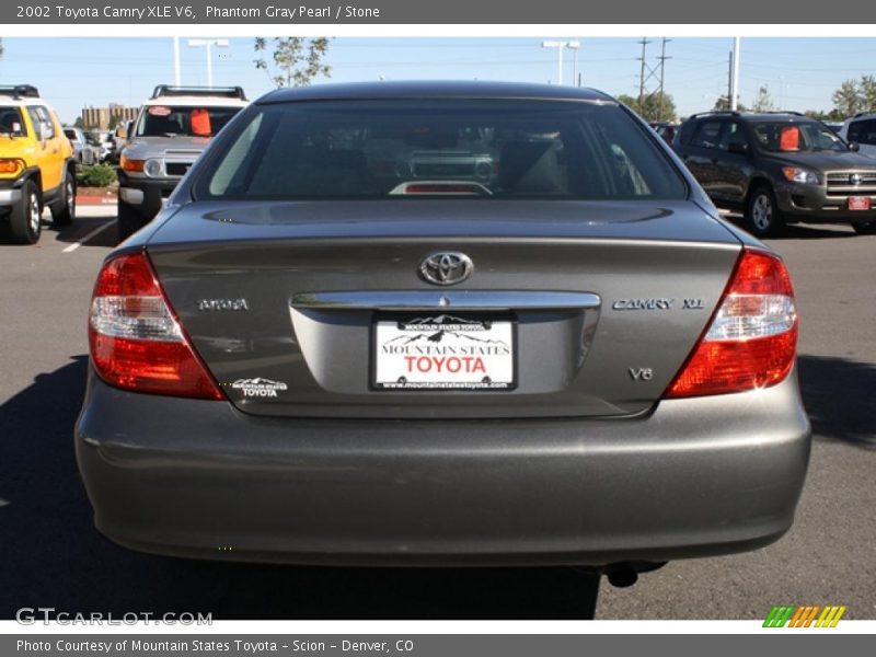 Phantom Gray Pearl / Stone 2002 Toyota Camry XLE V6