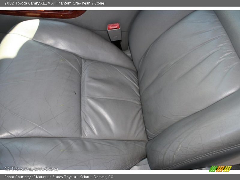 Phantom Gray Pearl / Stone 2002 Toyota Camry XLE V6