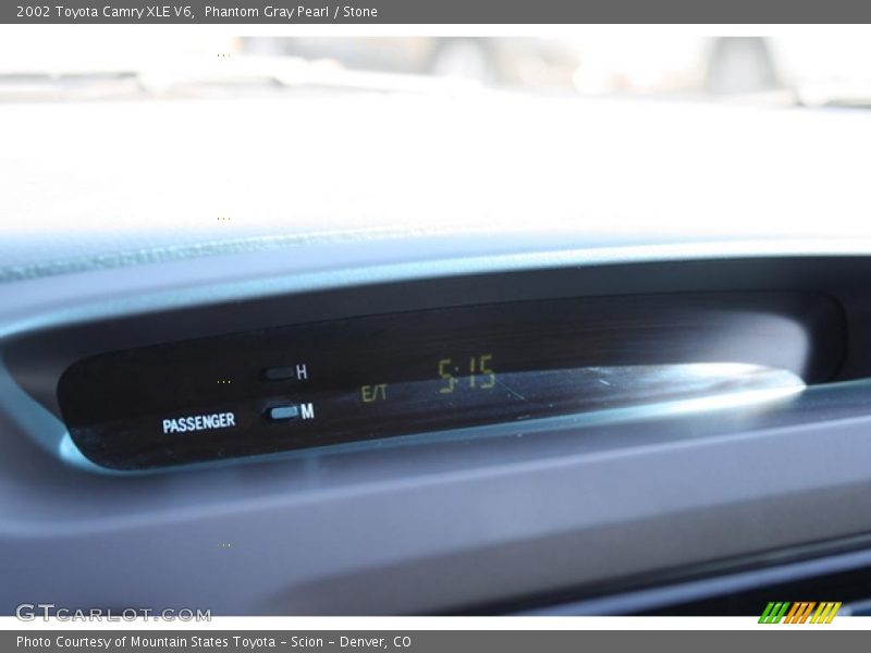 Phantom Gray Pearl / Stone 2002 Toyota Camry XLE V6