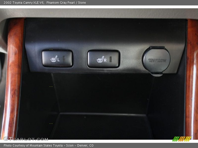 Phantom Gray Pearl / Stone 2002 Toyota Camry XLE V6