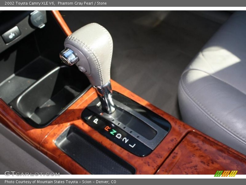 Phantom Gray Pearl / Stone 2002 Toyota Camry XLE V6