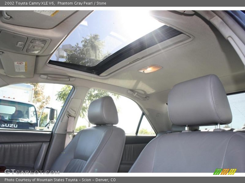 Phantom Gray Pearl / Stone 2002 Toyota Camry XLE V6