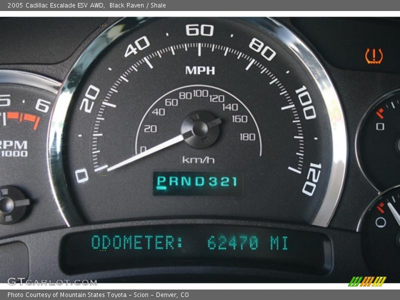 Black Raven / Shale 2005 Cadillac Escalade ESV AWD