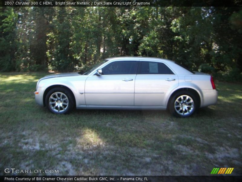 Bright Silver Metallic / Dark Slate Gray/Light Graystone 2007 Chrysler 300 C HEMI