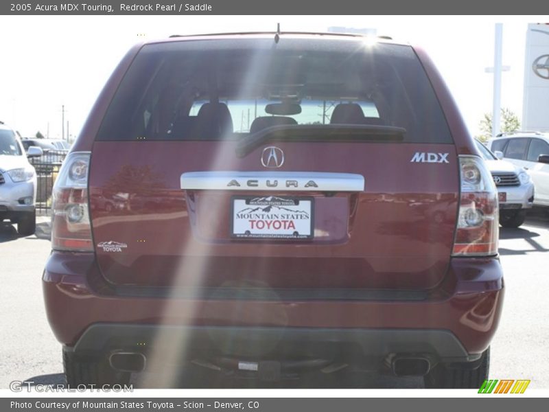 Redrock Pearl / Saddle 2005 Acura MDX Touring