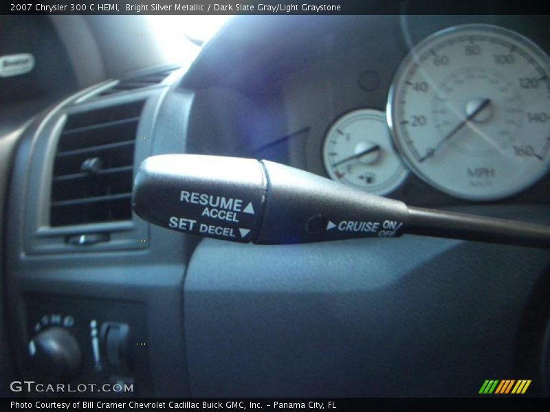 Bright Silver Metallic / Dark Slate Gray/Light Graystone 2007 Chrysler 300 C HEMI