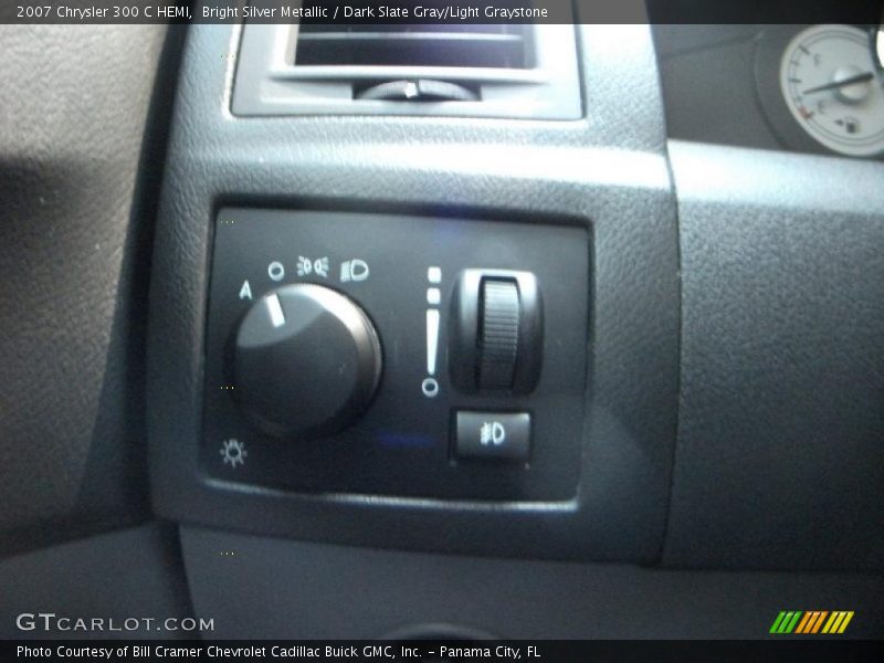 Bright Silver Metallic / Dark Slate Gray/Light Graystone 2007 Chrysler 300 C HEMI
