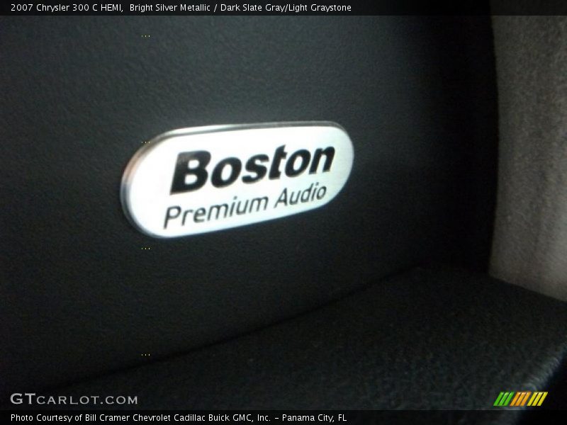 Bright Silver Metallic / Dark Slate Gray/Light Graystone 2007 Chrysler 300 C HEMI