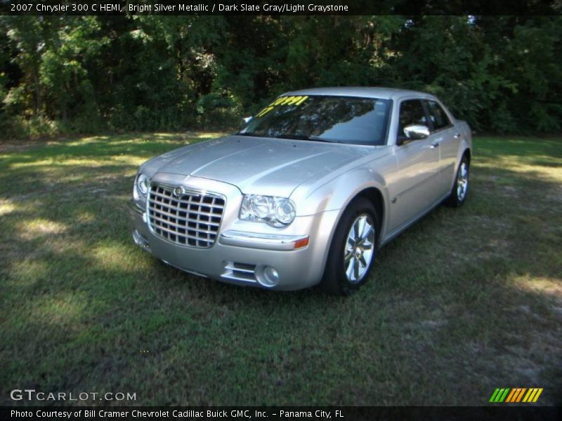 Bright Silver Metallic / Dark Slate Gray/Light Graystone 2007 Chrysler 300 C HEMI