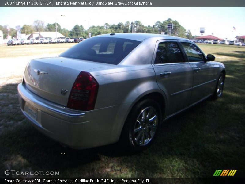 Bright Silver Metallic / Dark Slate Gray/Light Graystone 2007 Chrysler 300 C HEMI
