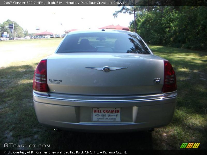 Bright Silver Metallic / Dark Slate Gray/Light Graystone 2007 Chrysler 300 C HEMI