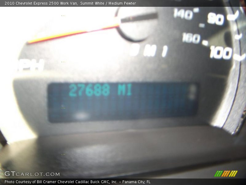 Summit White / Medium Pewter 2010 Chevrolet Express 2500 Work Van