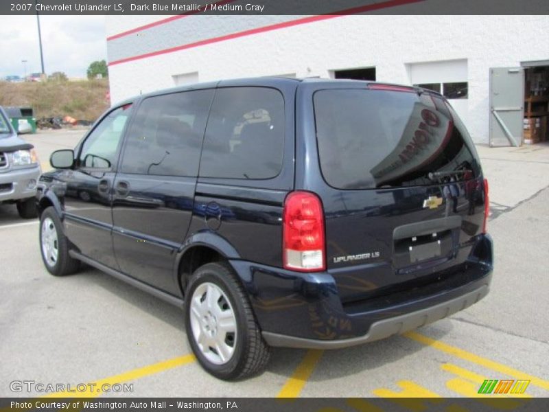 Dark Blue Metallic / Medium Gray 2007 Chevrolet Uplander LS