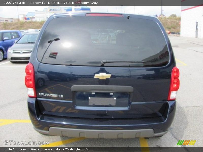 Dark Blue Metallic / Medium Gray 2007 Chevrolet Uplander LS